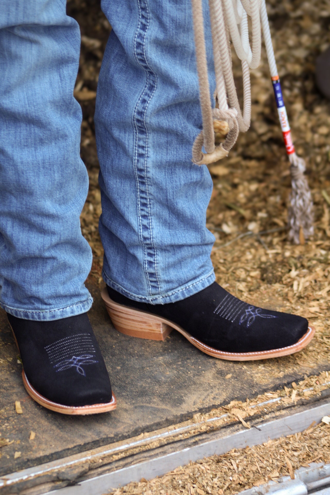 Black Suede Boots
