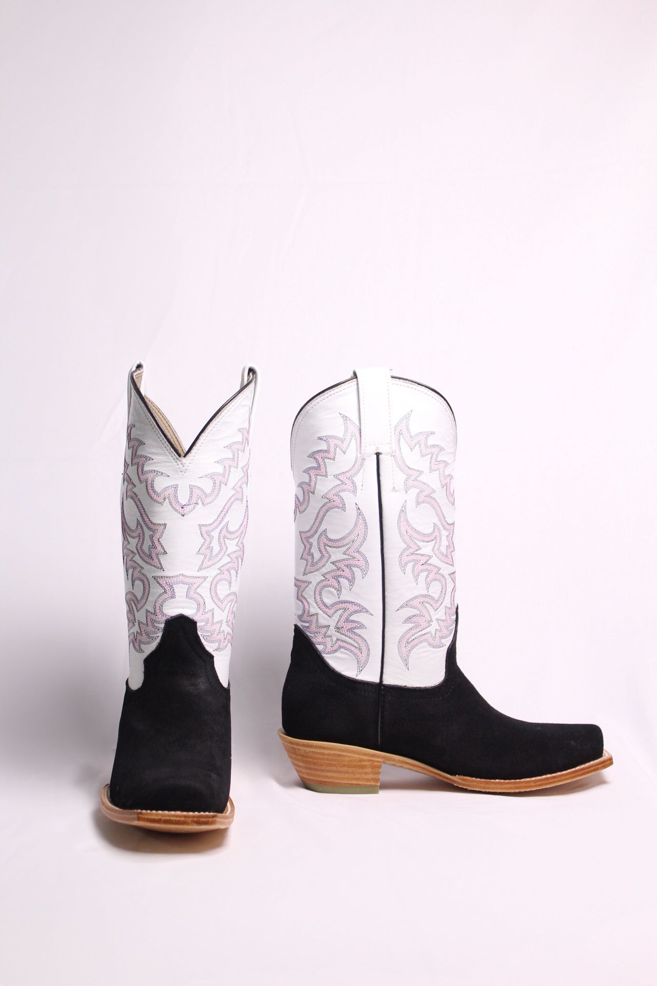 Black Suede Female Boots