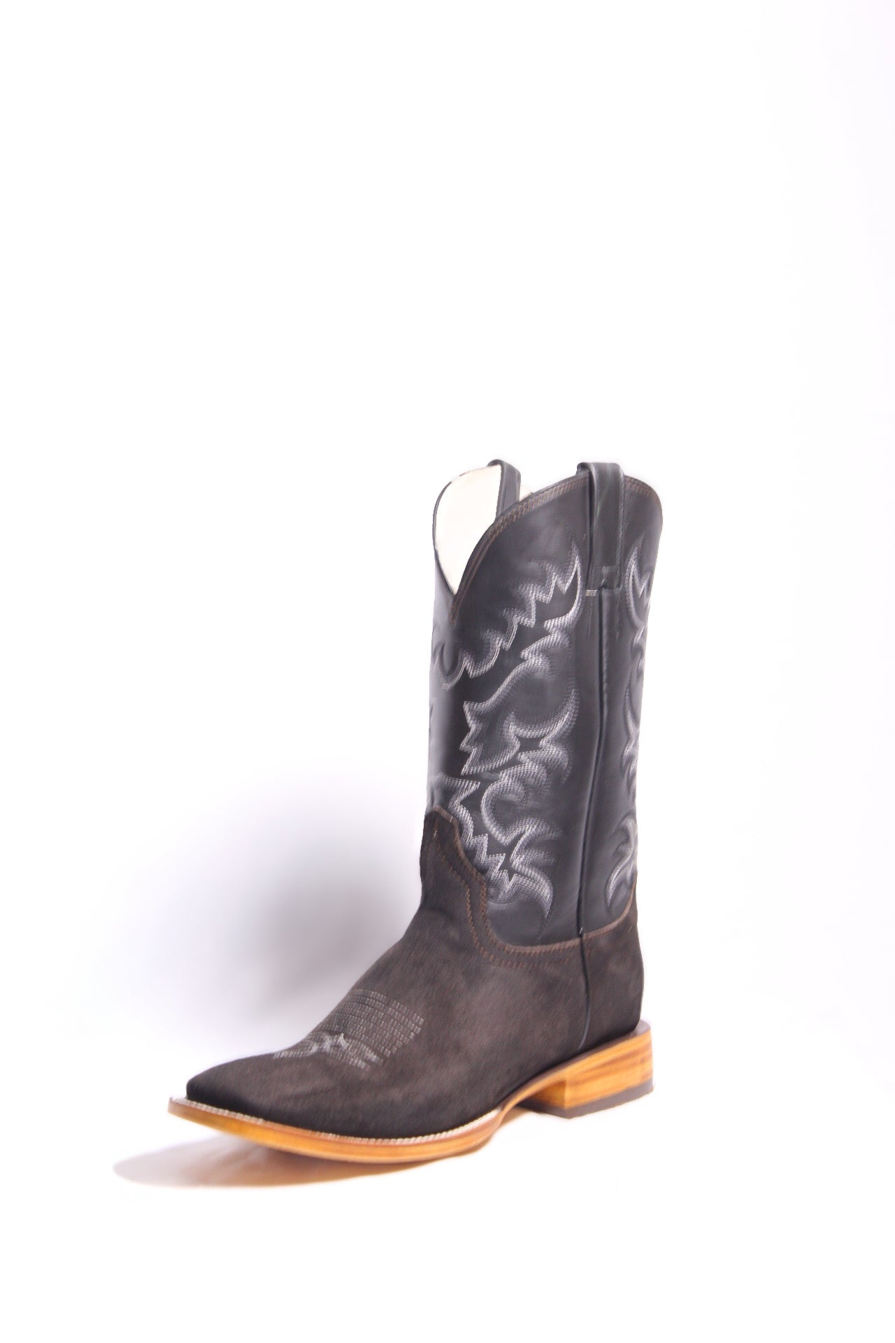 Brown Bull Hide Boots