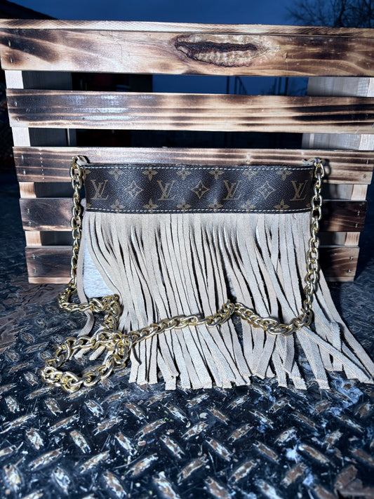 cowhide handbag