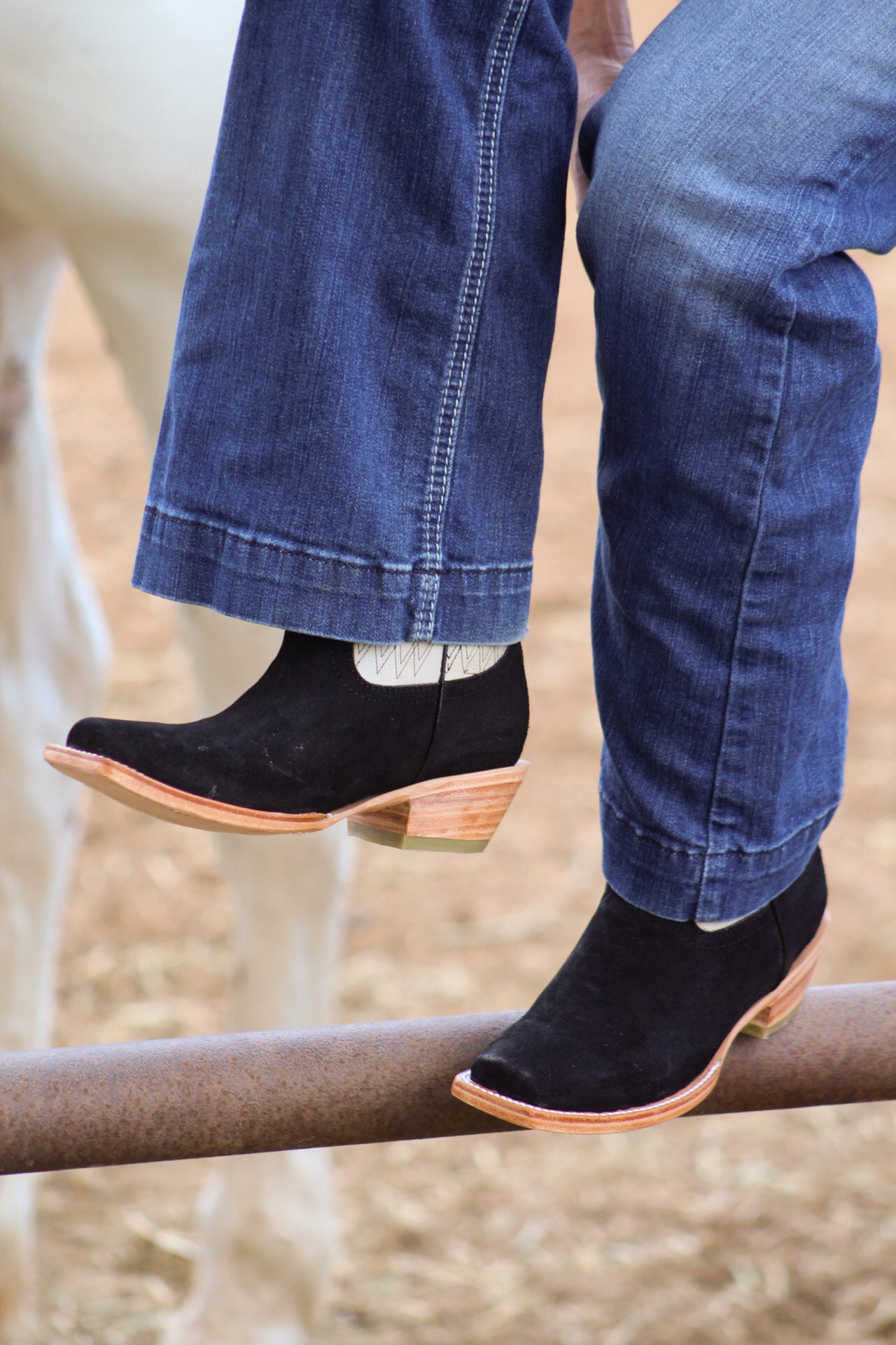 Black Suede Women's Boots