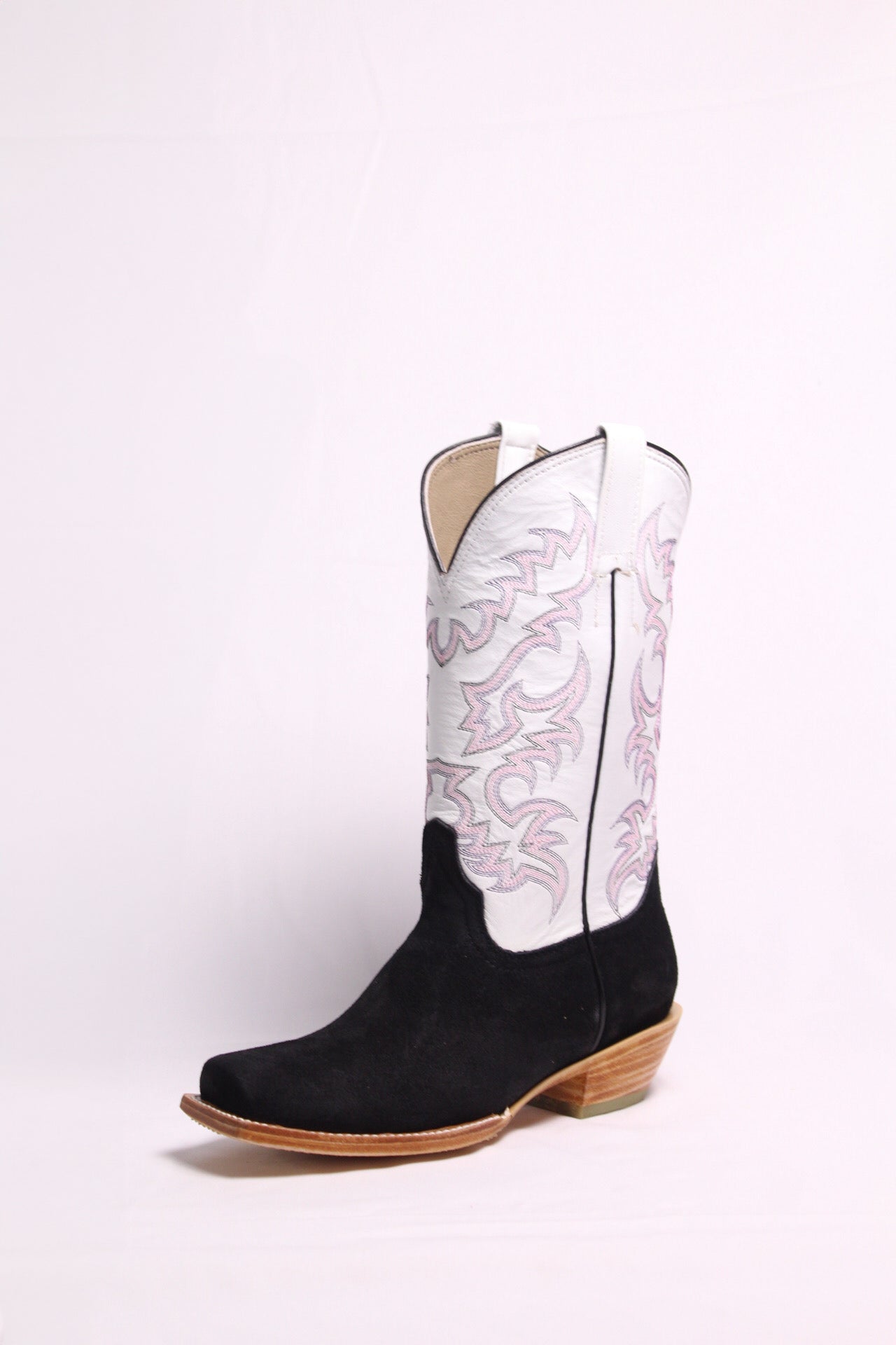 Black Suede Female Boots